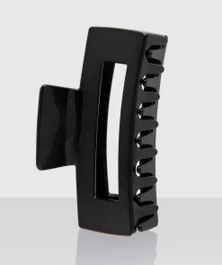 Acrylic Hair Clip - Black
