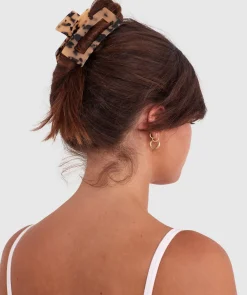 Acrylic Hair Clip - Print