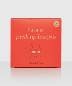 Adhesive Fabric Push Up Pads - Nude