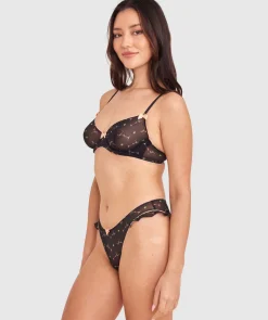 After Hours Unlined Plunge Bra - Print