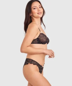 After Hours Unlined Plunge Bra - Print