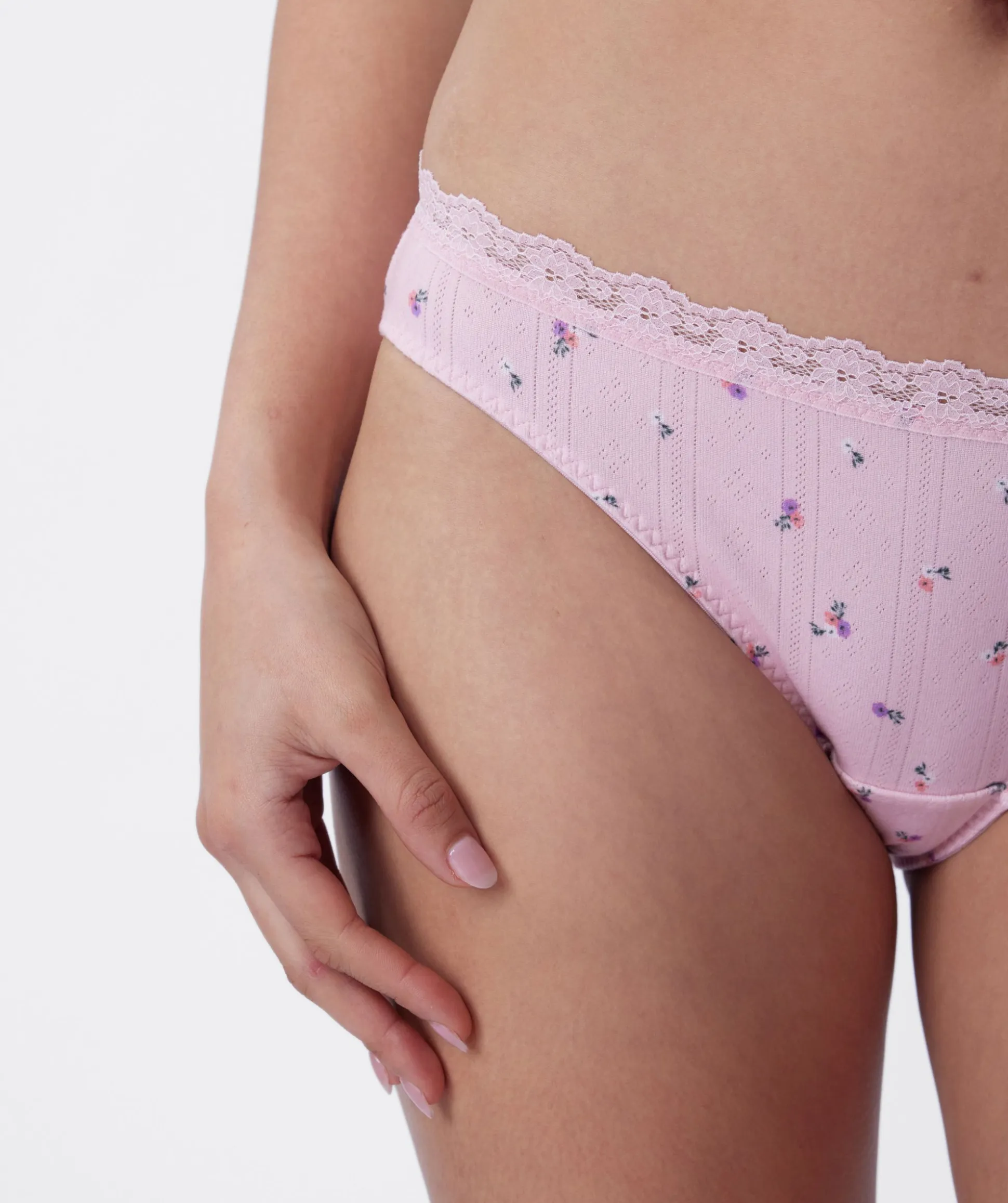 Alba Brazilian Knicker - Print Ditsy Floral