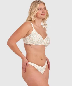 Alexandra Brazilian Bikini Bottom - Print Floral