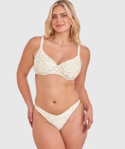 Alexandra Brazilian Bikini Bottom - Print Floral