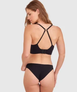Alyssia Push Up Wirefree - Black/Print