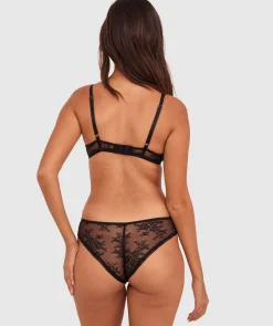 Angelique High Leg Brazilian Knicker - Print Animal