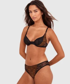 Angelique Unlined Bra - Print Animal