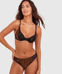 Angelique Unlined Bra - Print Animal
