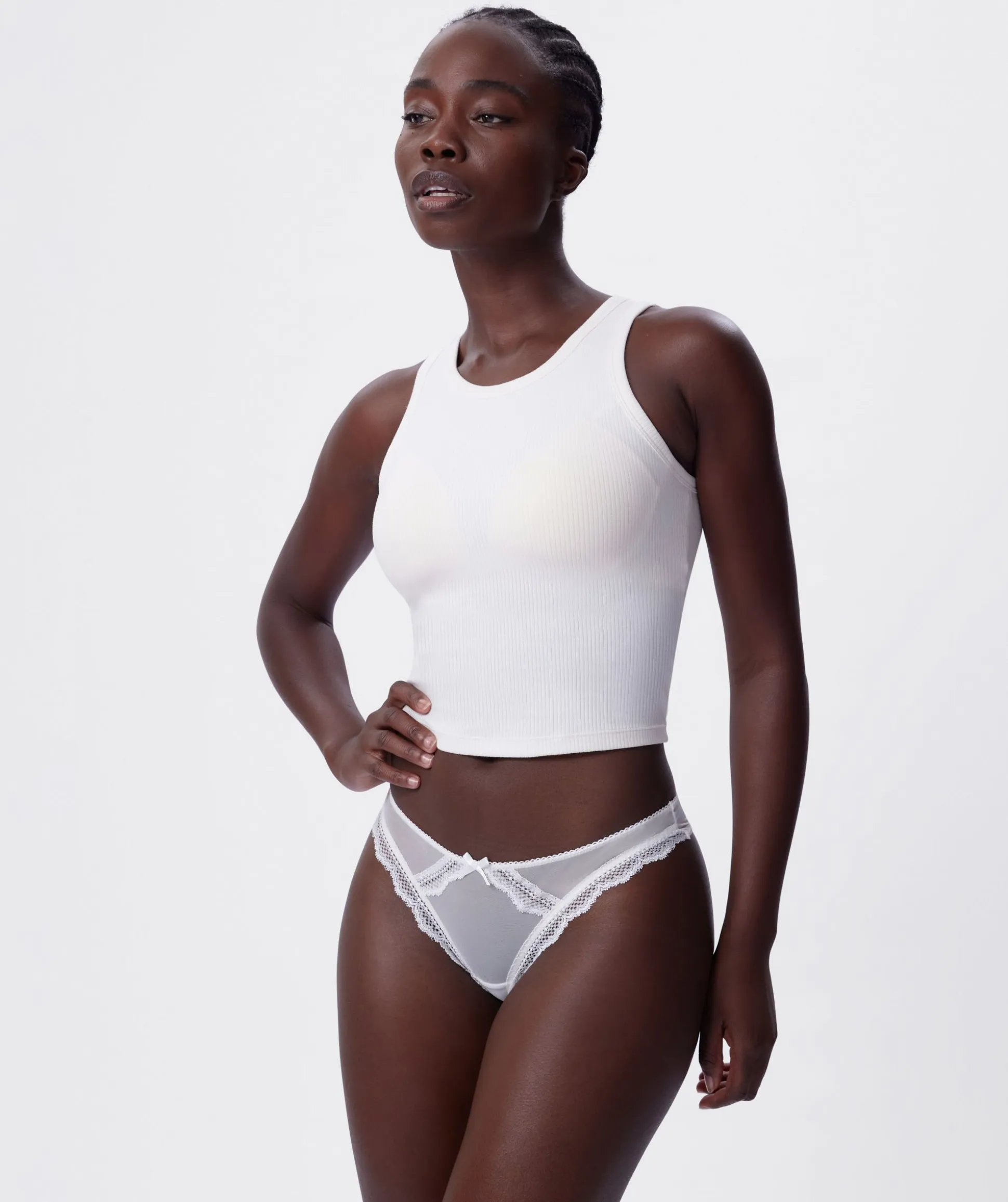 Arabella G String - Ivory