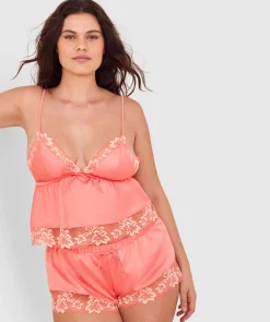 Arla Cami - Dark Coral