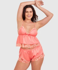 Arla Cami - Dark Coral