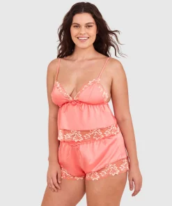 Arla Cami - Dark Coral