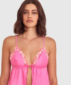 Arla Cami - Pink/Light Yellow
