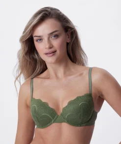 Arya Lightly Lined Bra - Khaki