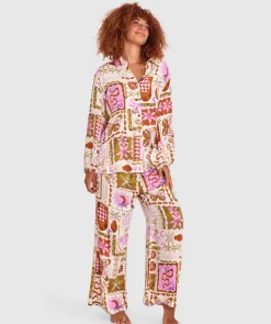 Athalia Long Sleeve Top - Print