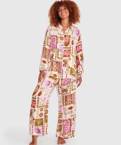 Athalia Long Sleeve Top - Print