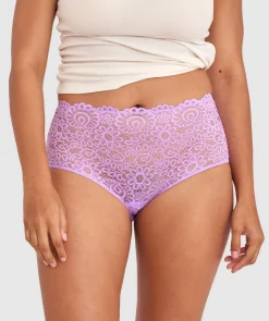 Audrey Full Brief - Light Purple