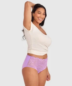 Audrey Full Brief - Light Purple