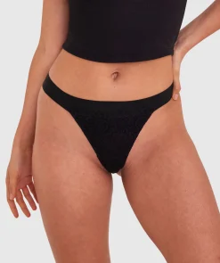 Audrey V String - Black