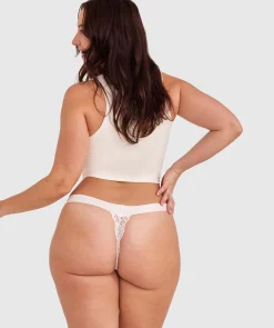 Audrey V String - Ivory