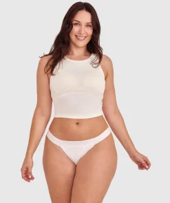 Audrey V String - Ivory