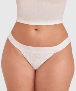 Audrey V String - Ivory
