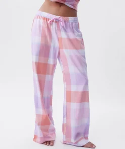 Azlin Long Pant - Print Check