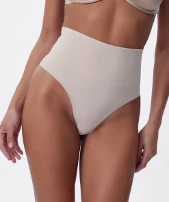 Base Layers Mid Rise G String - Nude 2