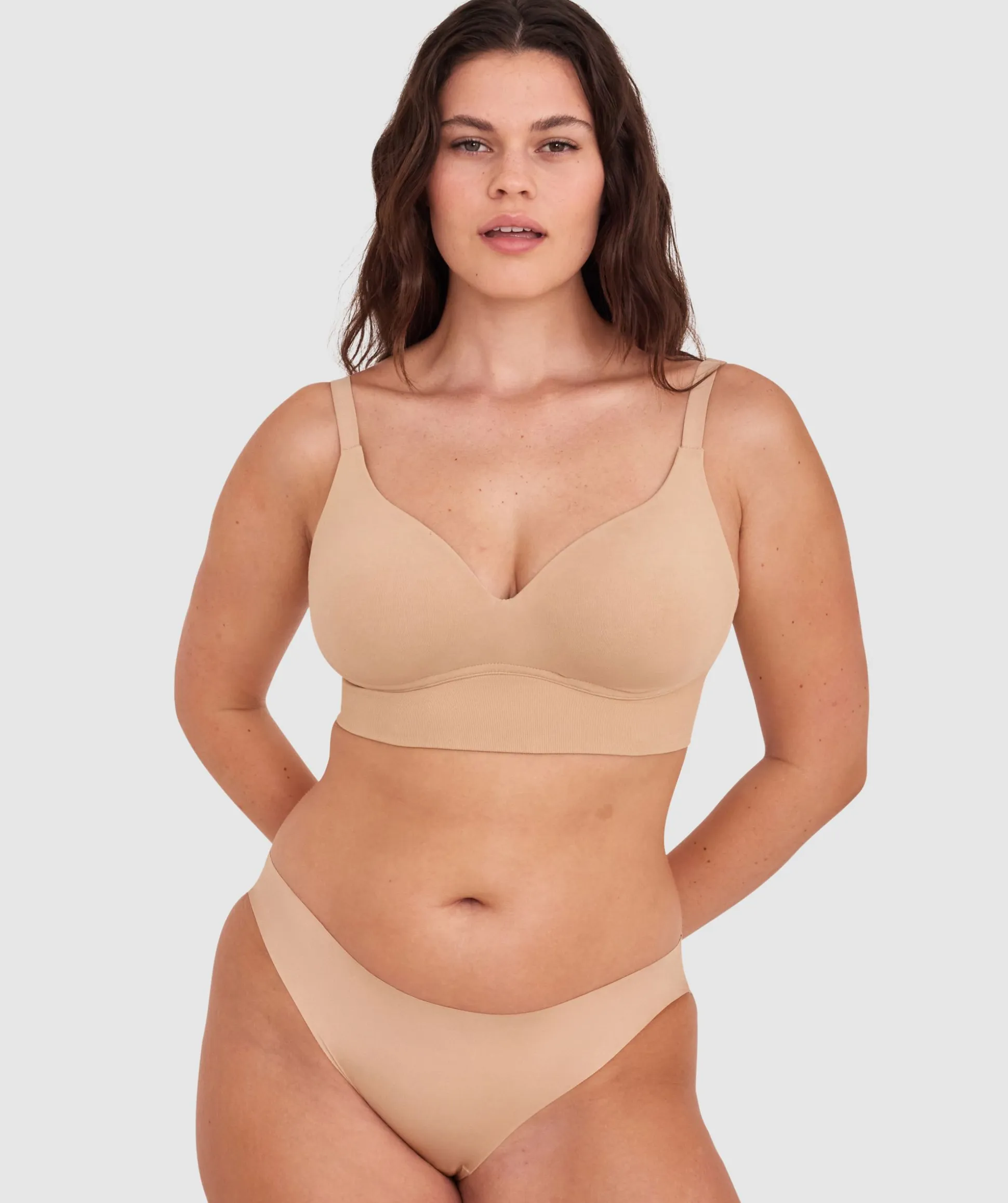 Base Layers Wirefree Full Coverage - Nude 2