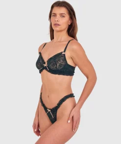Beatrix Bra- Dark Green