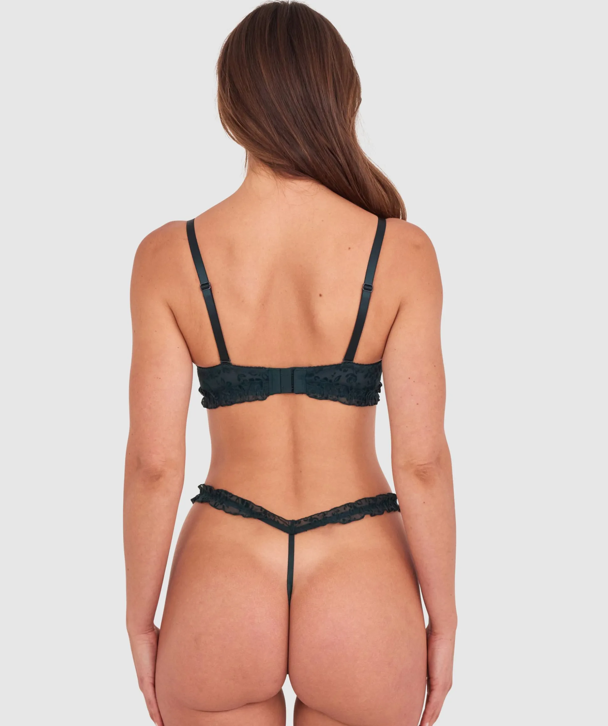 Beatrix Bra- Dark Green