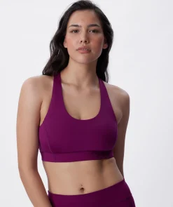 Berlei Movement Wirefree Crop - Berry