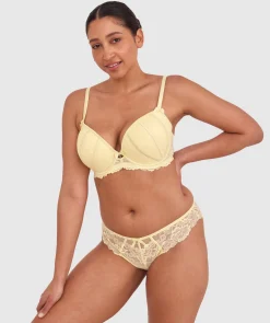 Bethany Brazilian Knicker-Light Yellow