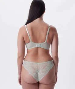 Bethany Brazilian Knicker - Light Green