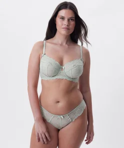 Bethany Brazilian Knicker - Light Green