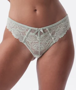Bethany Brazilian Knicker - Light Green