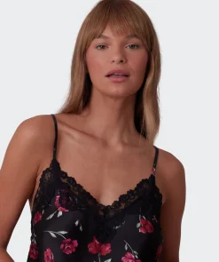 Bethany Cami - Print Floral/Black