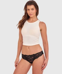 Bethany Essentials Brazilian Knicker - Black