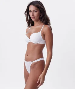 Bethany Essentials Contour Plunge Bra - Ivory