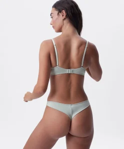 Bethany Essentials Double Push Up Bra - Light Green