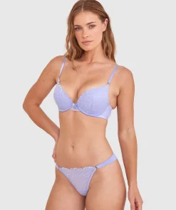 Bethany Essentials Double Push Up Bra - Pale Blue