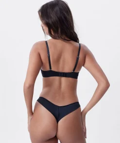 Bethany Essentials Double Push Up Bra - Black