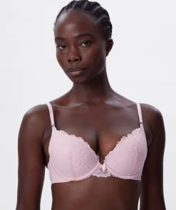 Bethany Essentials Double Push Up Bra - Light Pink