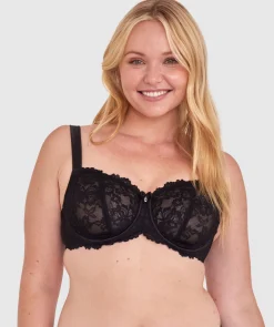 Bethany Essentials Full Coverage Underwire Bra - Black
