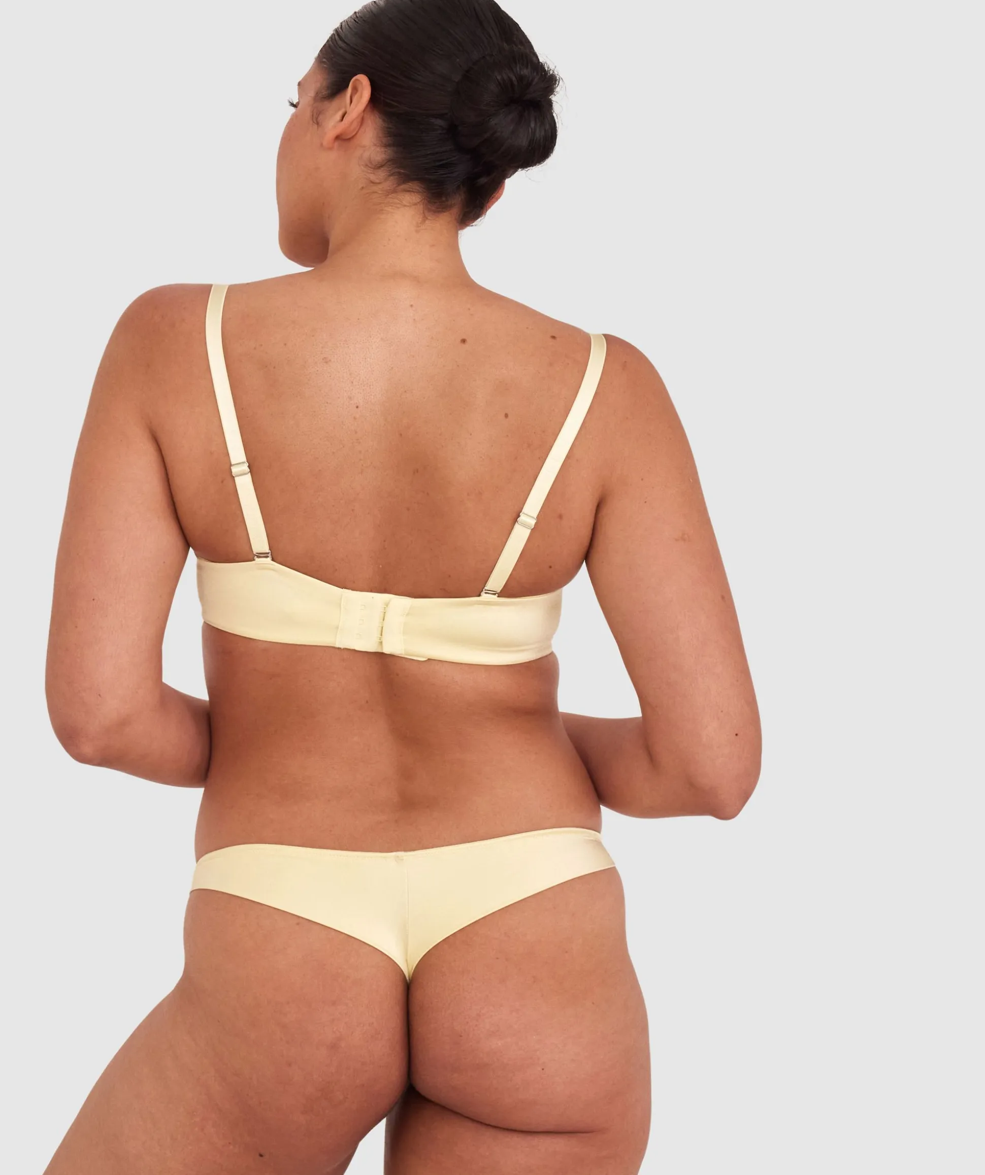 Bethany Essentials Full Cup Bra-Yellow