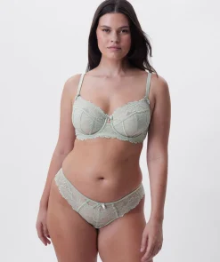 Bethany Full Cup Underwire Bra - Light Green