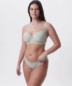 Bethany Full Cup Underwire Bra - Light Green