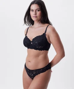 Bethany Full Cup Underwire Bra - Black