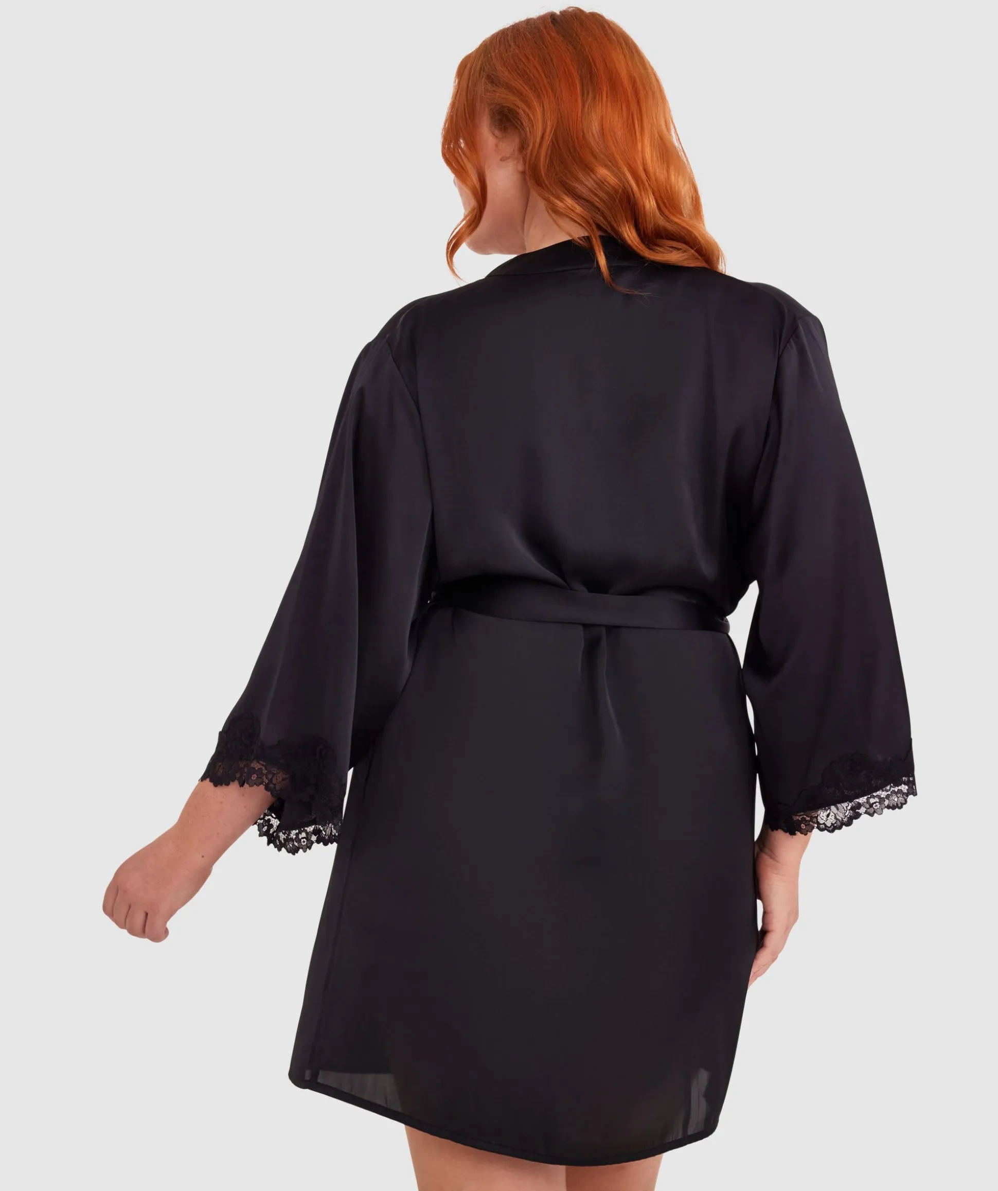 Bethany Short Wrap - Black