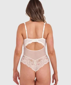 Bethany Underwire Bodysuit - Ivory